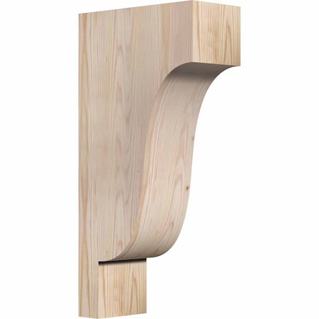 Newport Smooth Corbel, Douglas Fir, 5 1/2W X 12D X 24H